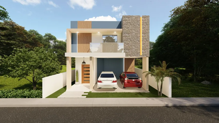 Vivienda Las Caobas — Residencial, Las Caobas